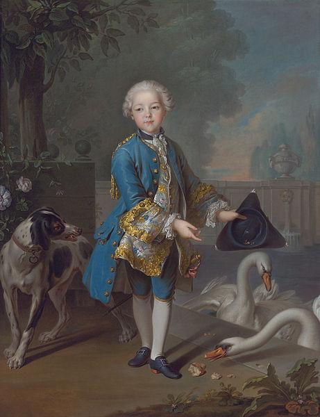 Louis Tocque Portrait of Louis Philippe Joseph, Duc d'Orleans and Duc de Chartres Germany oil painting art